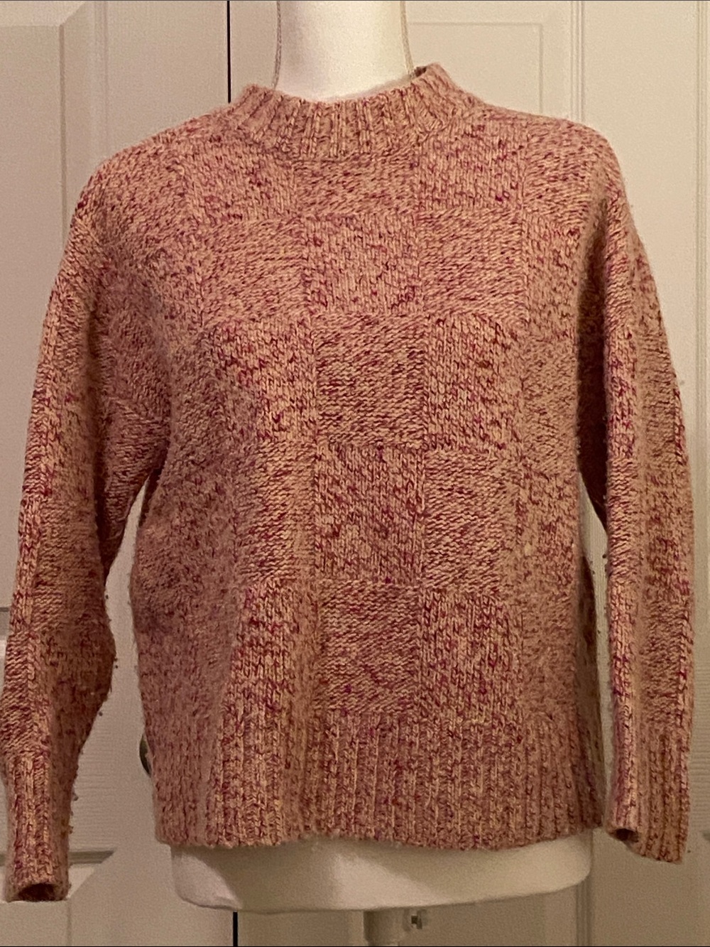 Rails pink speckled sweater